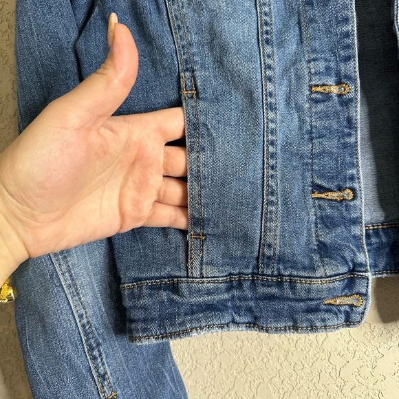 Papaya Jean Denim Jacket Size S - Picture 2 of 11